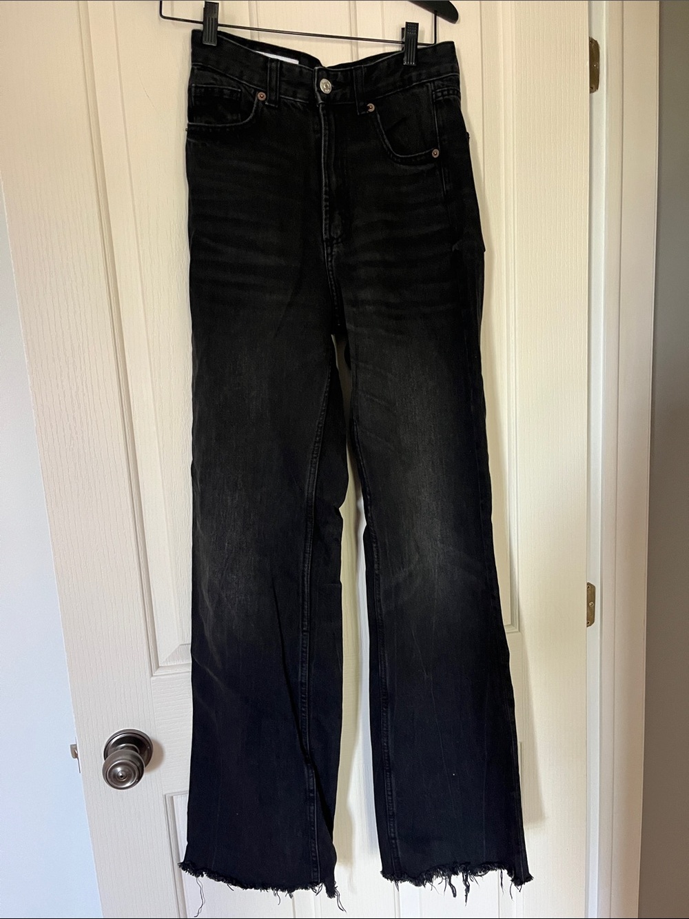 Zara High-rise Wide-Leg Jeans